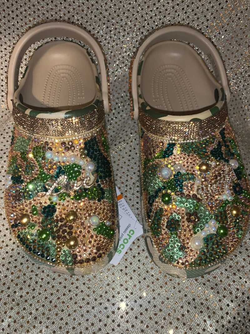 Personalized Blinged Out Crocs